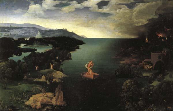 PATENIER, Joachim Crossing the Styx France oil painting art
